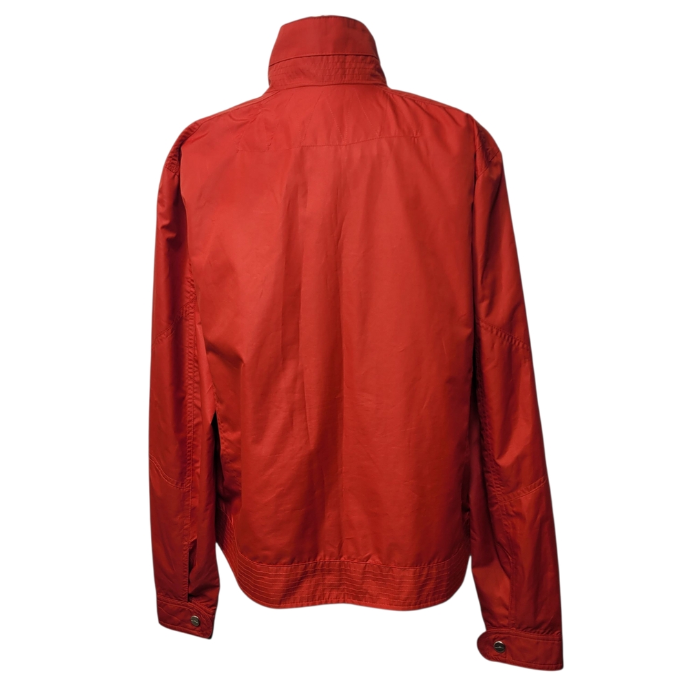 Lauren Ralph Lauren Active Red Utility Windbreaker Long Sleeve Jacket Size XL - Picture 4 of 9